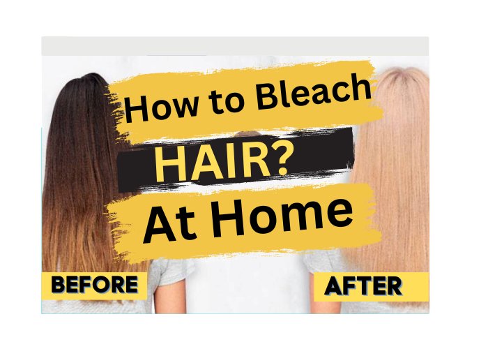 How to Bleach Hair at Home? Simple Guide at Couture Hair Pro