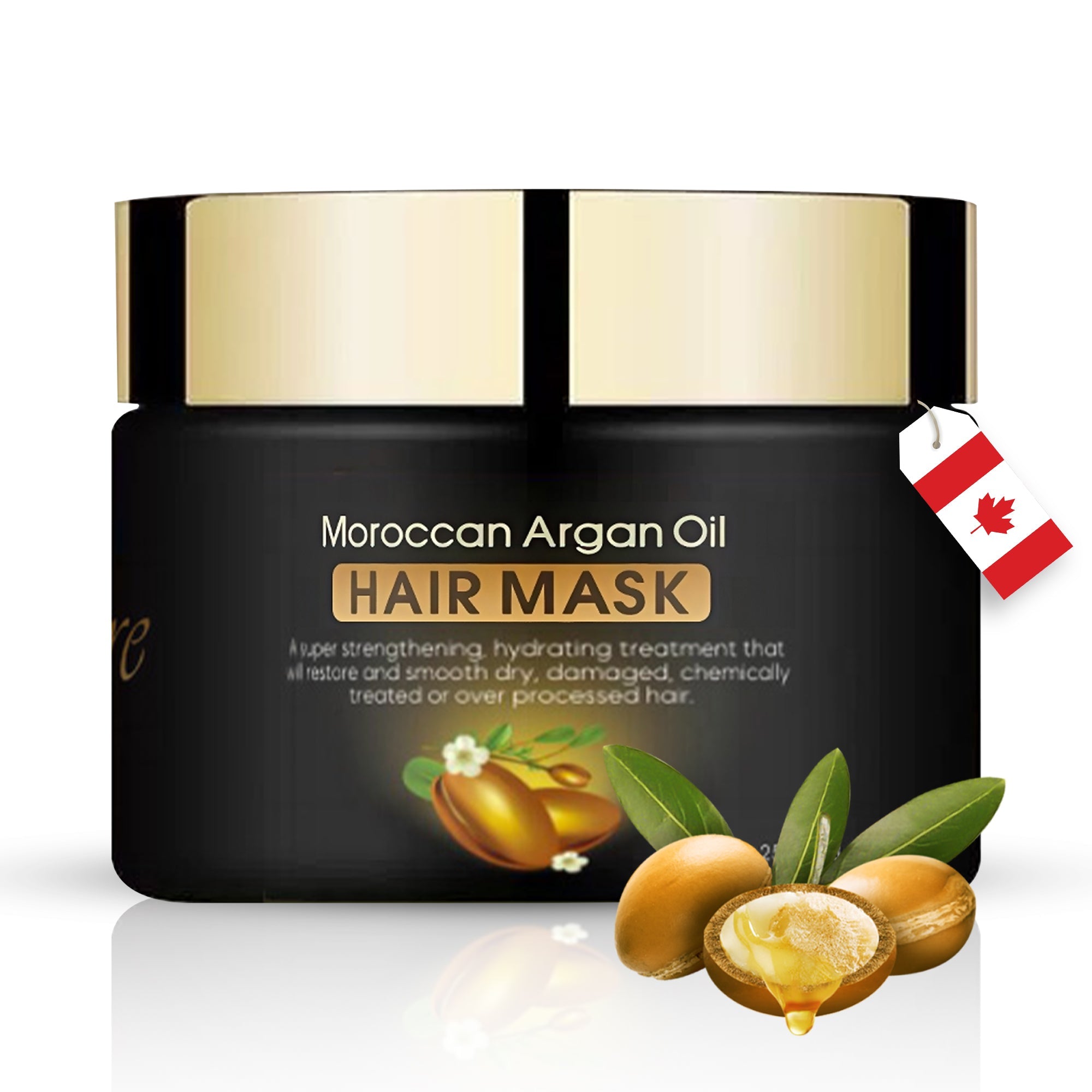 Anti Hair Loss Argan Oil Mask, Scalp Repairing And Hair Regrowth Treatment Infused - 250 ML - Couture Hair Pro