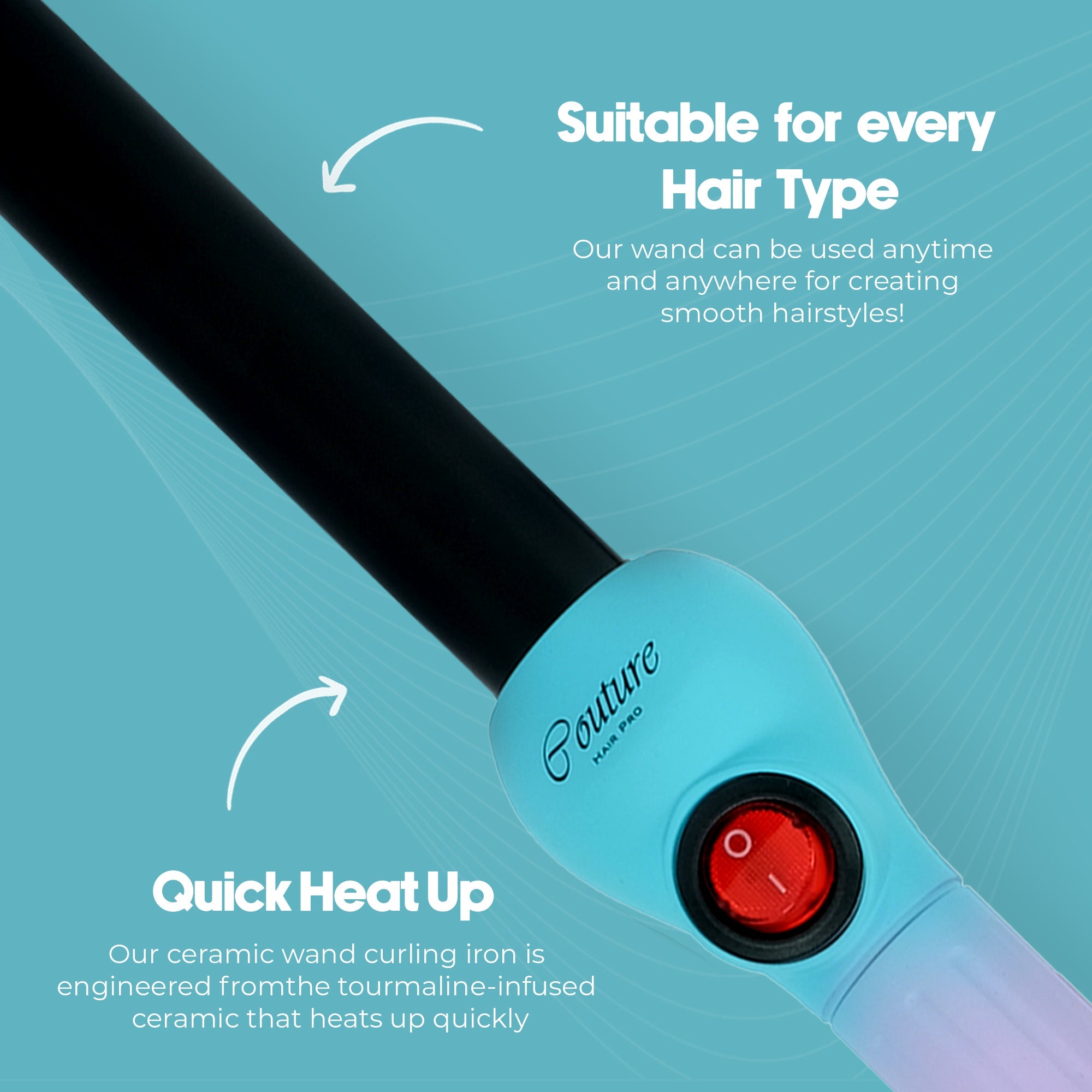 Couture Hair Pro Hair Curler Beverly Hills Limited Edition - Ombre - Couture Hair Pro