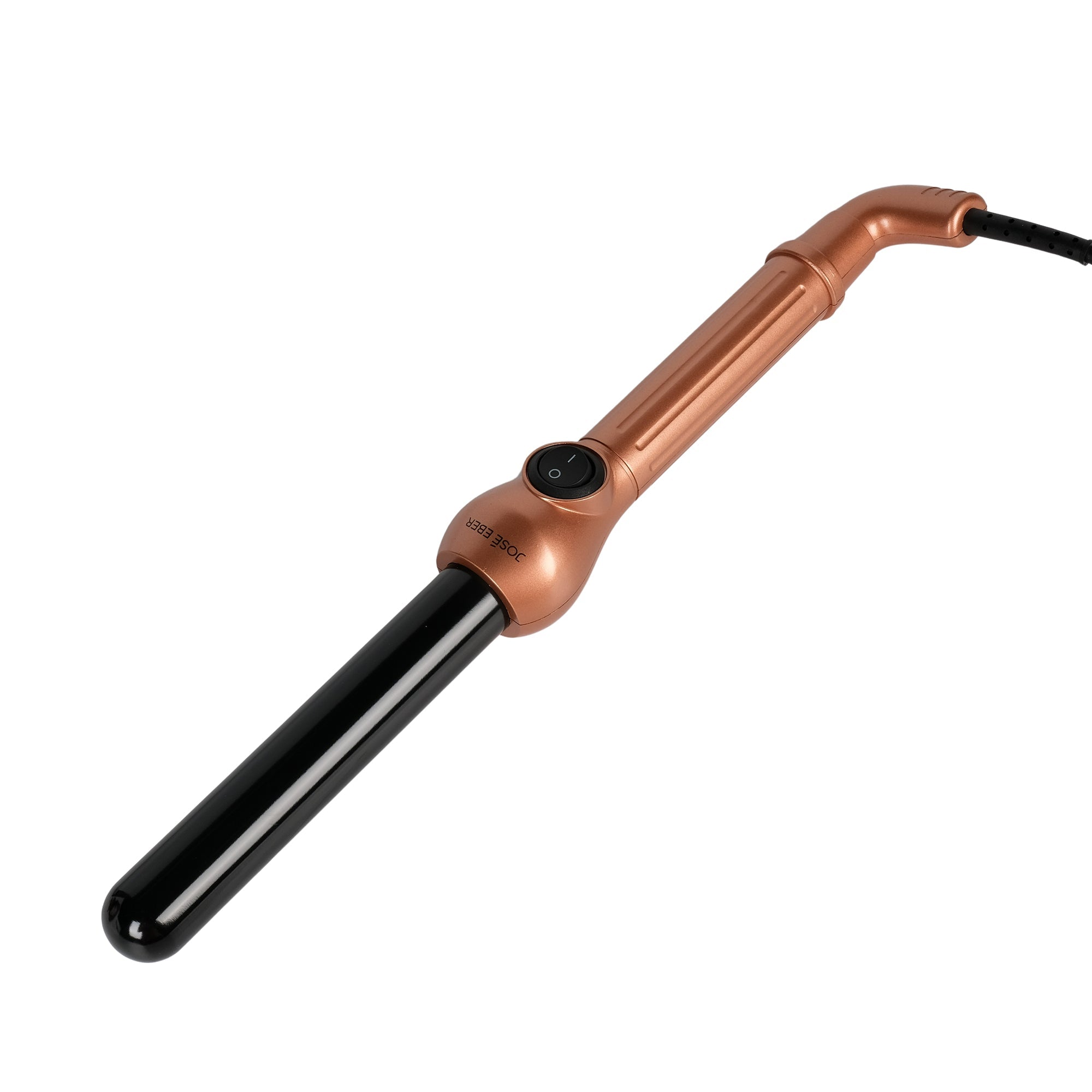 Jose Eber Pro Style 25mm Clipless Ceramic Curling Iron - Long Lasting and Shiny Curls - Rosegold - Couture Hair Pro